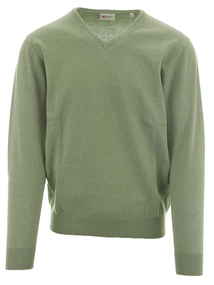 R-1854 Vince V-neck Pullover Flat Knit
