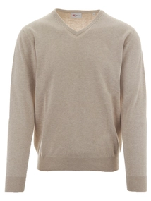 R-1854 Vince V-neck Pullover Flat Knit
