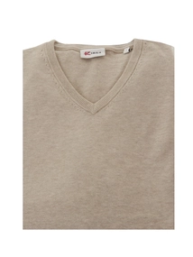 R-1854 Vince V-neck Pullover Flat Knit