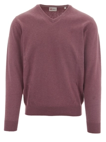 R-1854 Vince V-neck Pullover Flat Knit