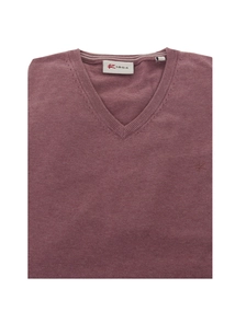 R-1854 Vince V-neck Pullover Flat Knit