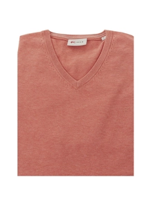 R-1854 Vince V-neck Pullover Flat Knit