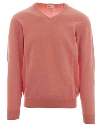 R-1854 Vince V-neck Pullover Flat Knit
