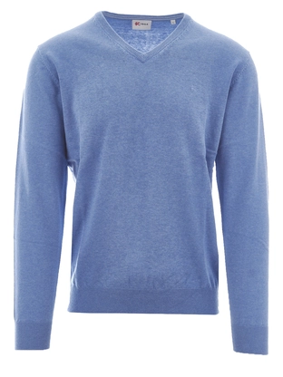 R-1854 Vince V-neck Pullover Flat Knit