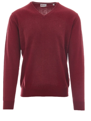 R-1854 Vince V-neck Pullover Flat Knit