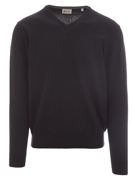R-1854 Vince V-neck Pullover Flat Knit