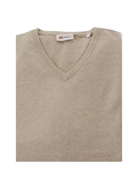 R-1854 Vince V-neck Pullover Flat Knit