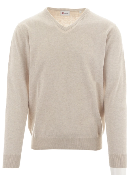 R-1854 Vince V-neck Pullover Flat Knit
