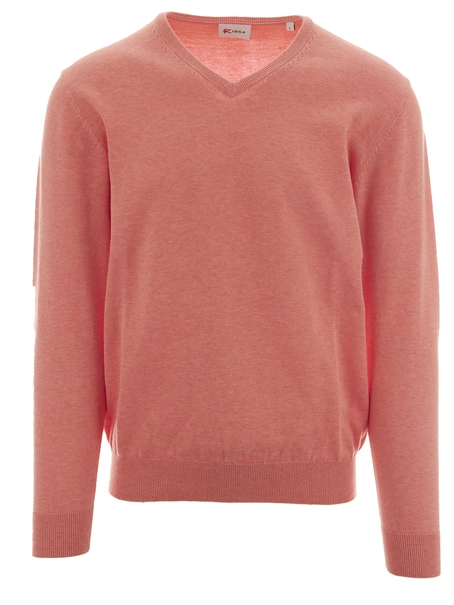 R-1854 Vince V-neck Pullover Flat Knit