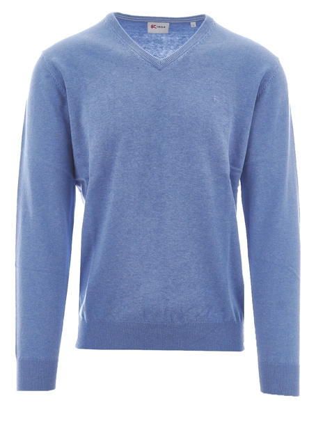 R-1854 Vince V-neck Pullover Flat Knit