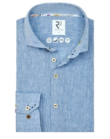 R2 Denim blue linen