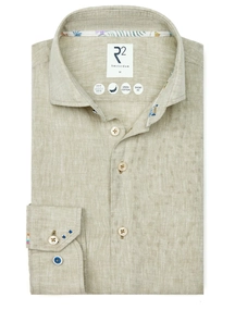 R2 Denim blue linen