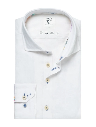 R2 Denim blue linen