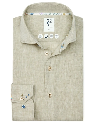 R2 Denim blue linen