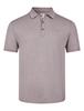 R2 Linen cotton knitted polo