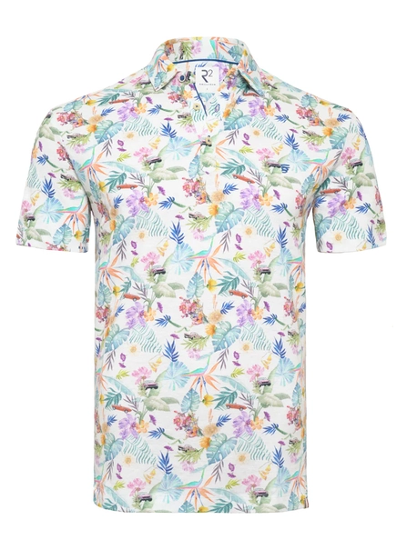 R2 multicolour pastel flower design
