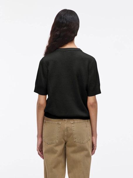 ROUGE EDIT ROUKATE SS O-NECK KNIT
