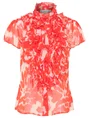Saint Tropez LiljaSZ Crinkle SS Shirt