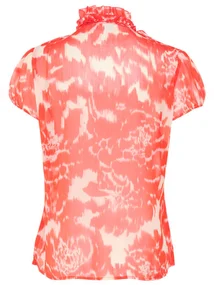 Saint Tropez LiljaSZ Crinkle SS Shirt