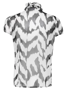 Saint Tropez LiljaSZ Crinkle SS Shirt