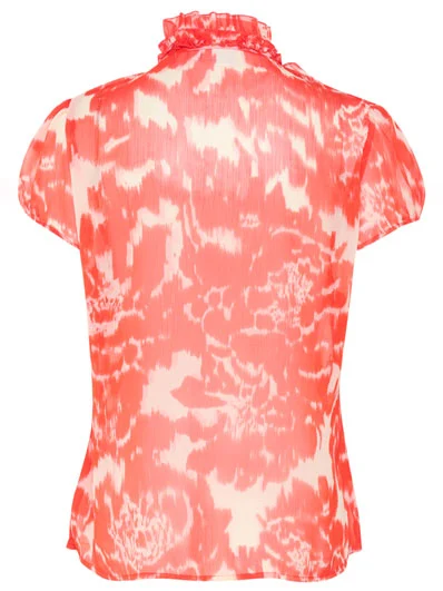 Saint Tropez LiljaSZ Crinkle SS Shirt