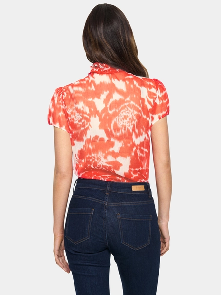Saint Tropez LiljaSZ Crinkle SS Shirt