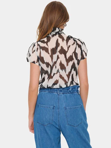 Saint Tropez LiljaSZ Crinkle SS Shirt