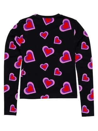 Salty Stitch Hearts long sleeve