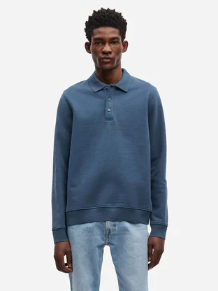 SAMSOE SAMSOE SADANNY POLO SWEATSH