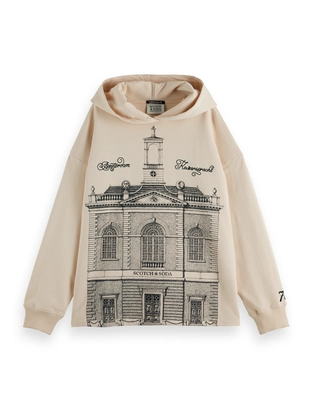 Scotch & Soda 750 years artwork hoodie