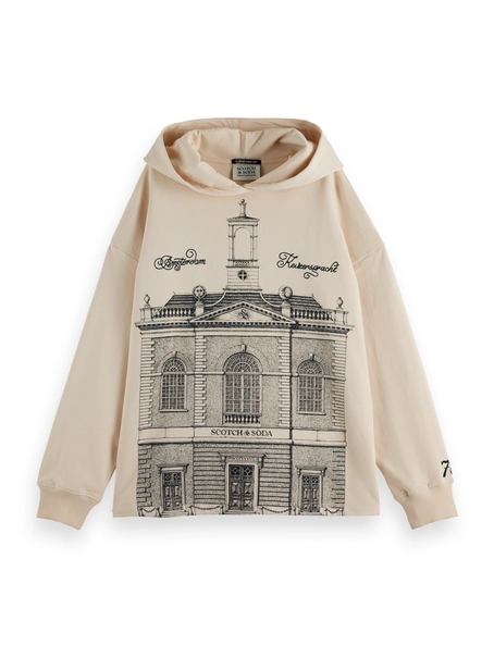 Scotch & Soda 750 years artwork hoodie