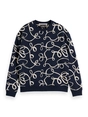 Scotch & Soda Aop Sweatshirt