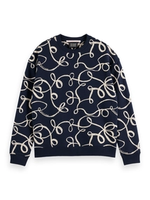 Scotch & Soda Aop Sweatshirt