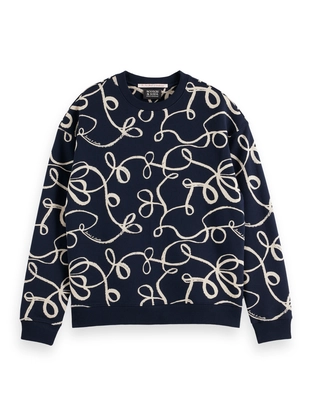 Scotch & Soda Aop Sweatshirt