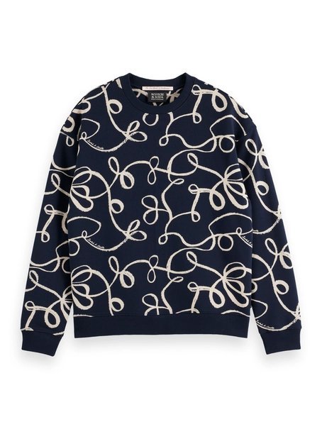 Scotch & Soda Aop Sweatshirt