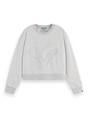 Scotch & Soda Applique artwork loose sweater