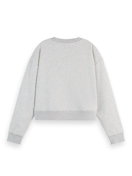 Scotch & Soda Applique artwork loose sweater