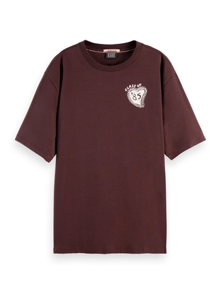 Scotch & Soda Artwork loose fit T-shirt