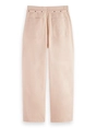 Scotch & Soda Aster high rise wide leg Cotton pan