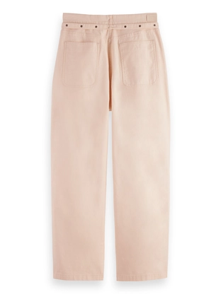 Scotch & Soda Aster high rise wide leg Cotton pan