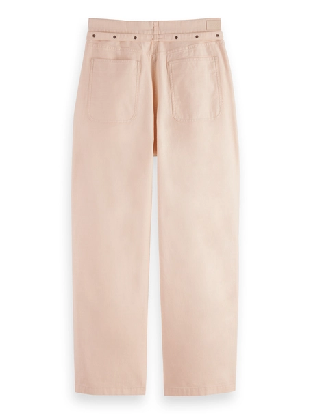 Scotch & Soda Aster high rise wide leg Cotton pan