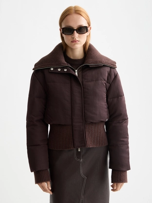 Scotch & Soda Aviator collar puffer