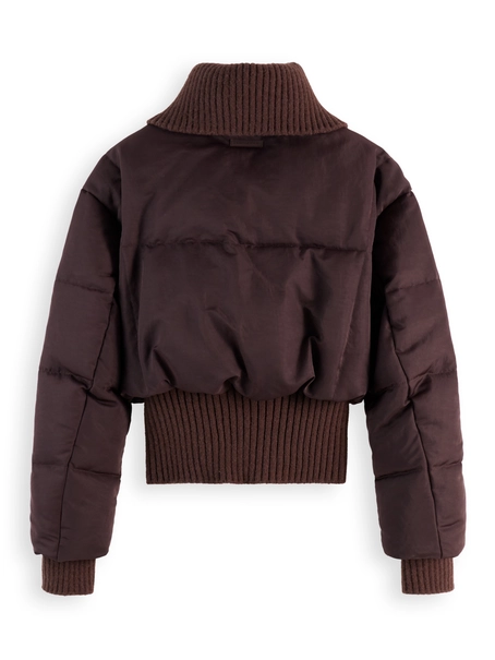 Scotch & Soda Aviator collar puffer