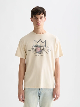Scotch & Soda Basquiat artwork relaxed fit Tshir