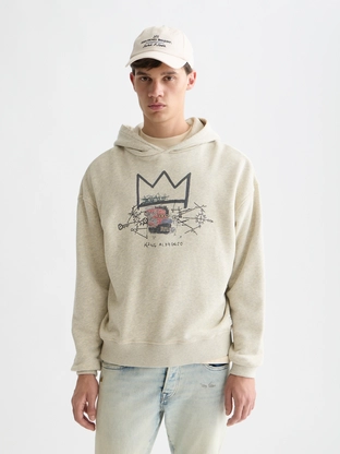 Scotch & Soda Basquiat washed artwork relaxedfit