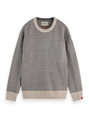 Scotch & Soda Chenille dropped shoulder pullover