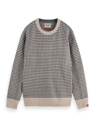 Scotch & Soda Chenille dropped shoulder pullover