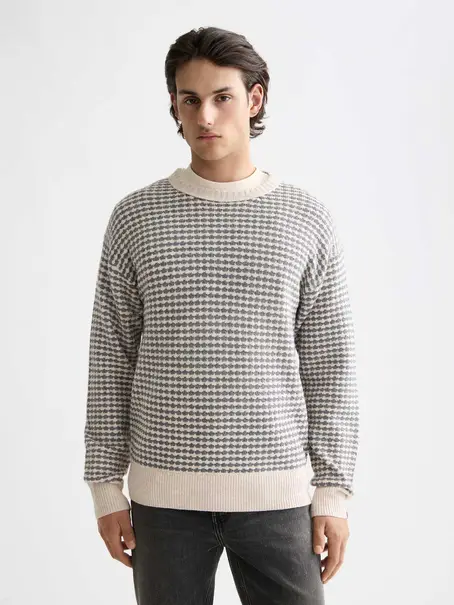 Scotch & Soda Chenille dropped shoulder pullover