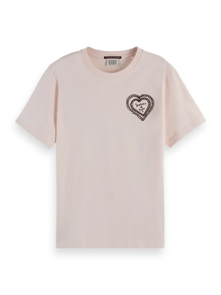 Scotch & Soda Chest artwork regular fit T-shirt