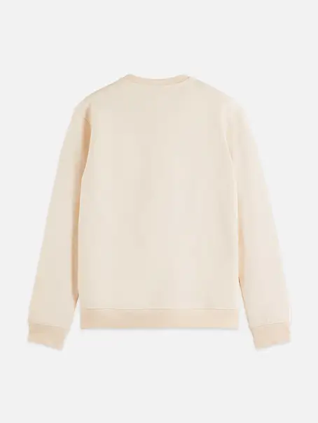 Scotch & Soda Chest logo regular-fit sweatshirt